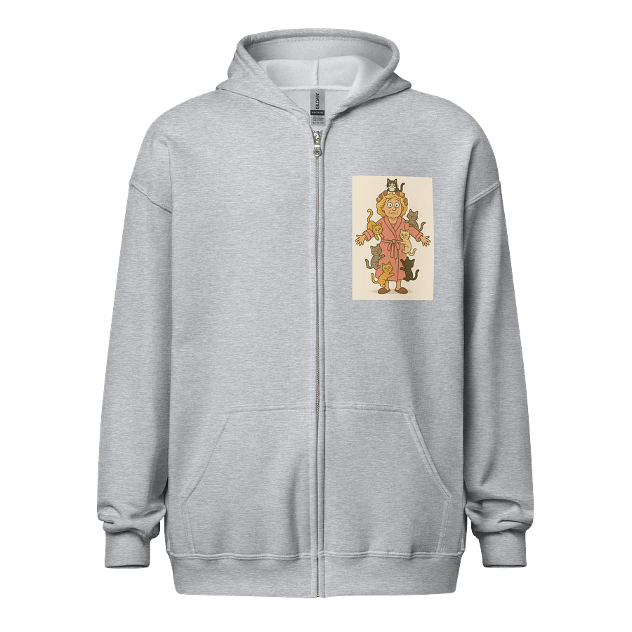 Crazy Cat Lady Zipper Hoodie product image (1)