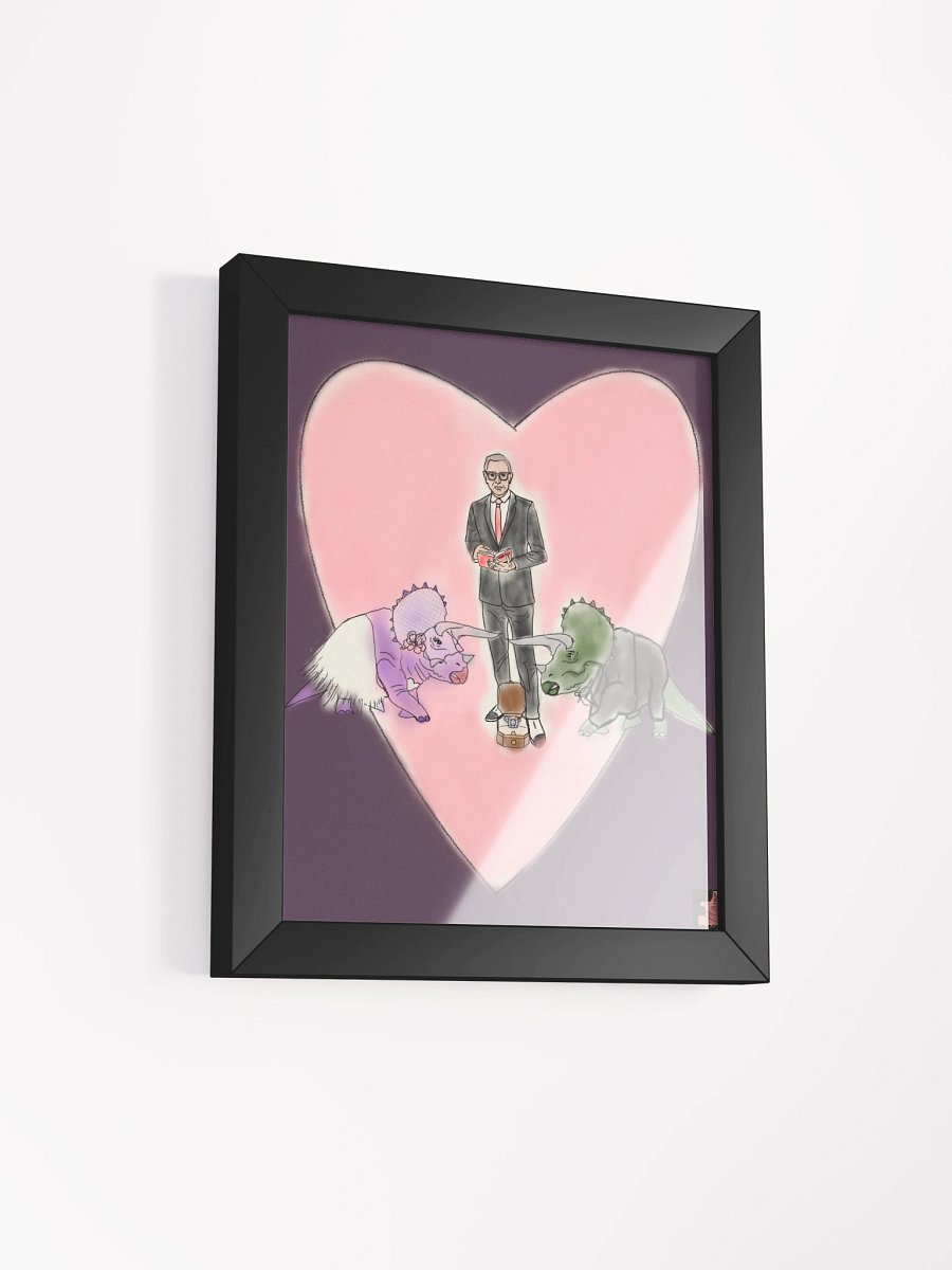 "Jurassic Park Wedding" Framed Poster Print product image (2)