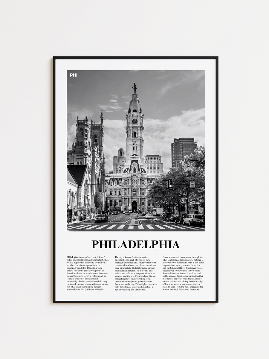 Philadelphia 03 Newspaper Poster product image (1)