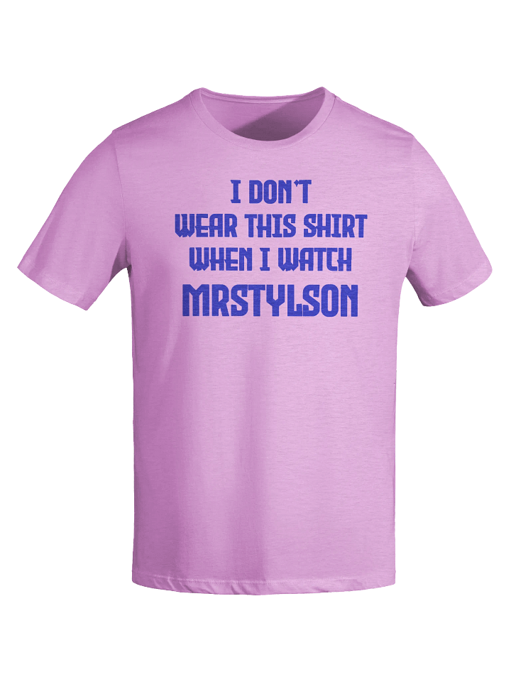 I Don't Wear This Women's T-Shirt (Blue Text) product image (57)