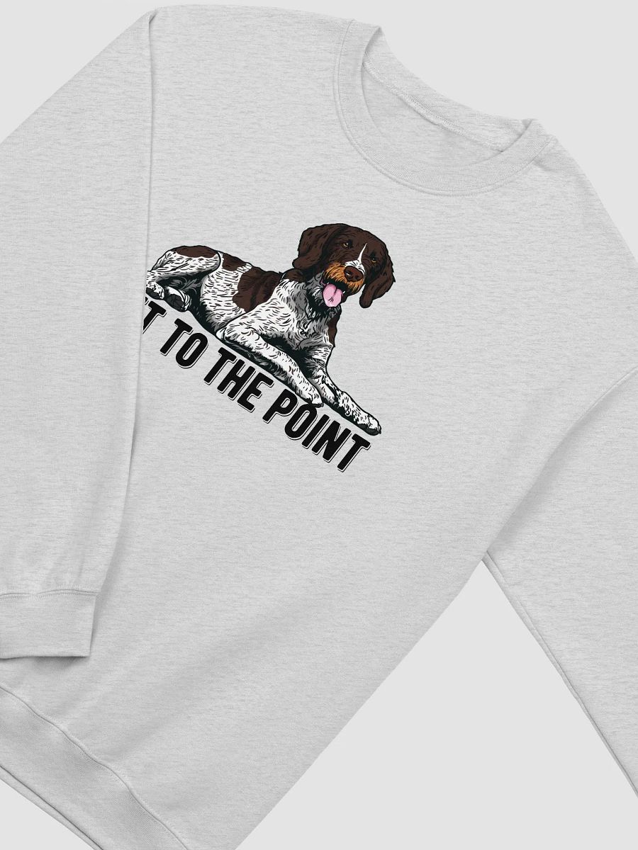 Get to the Point Sweatshirt of a German Wirehaired Pointer | Funny Hoodie for Pointer Dog Paw-rents product image (26)