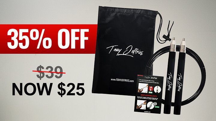 2.0 Speed Jump Rope By Tony Jeffries 2026 NOW IN STOCK product image (1)