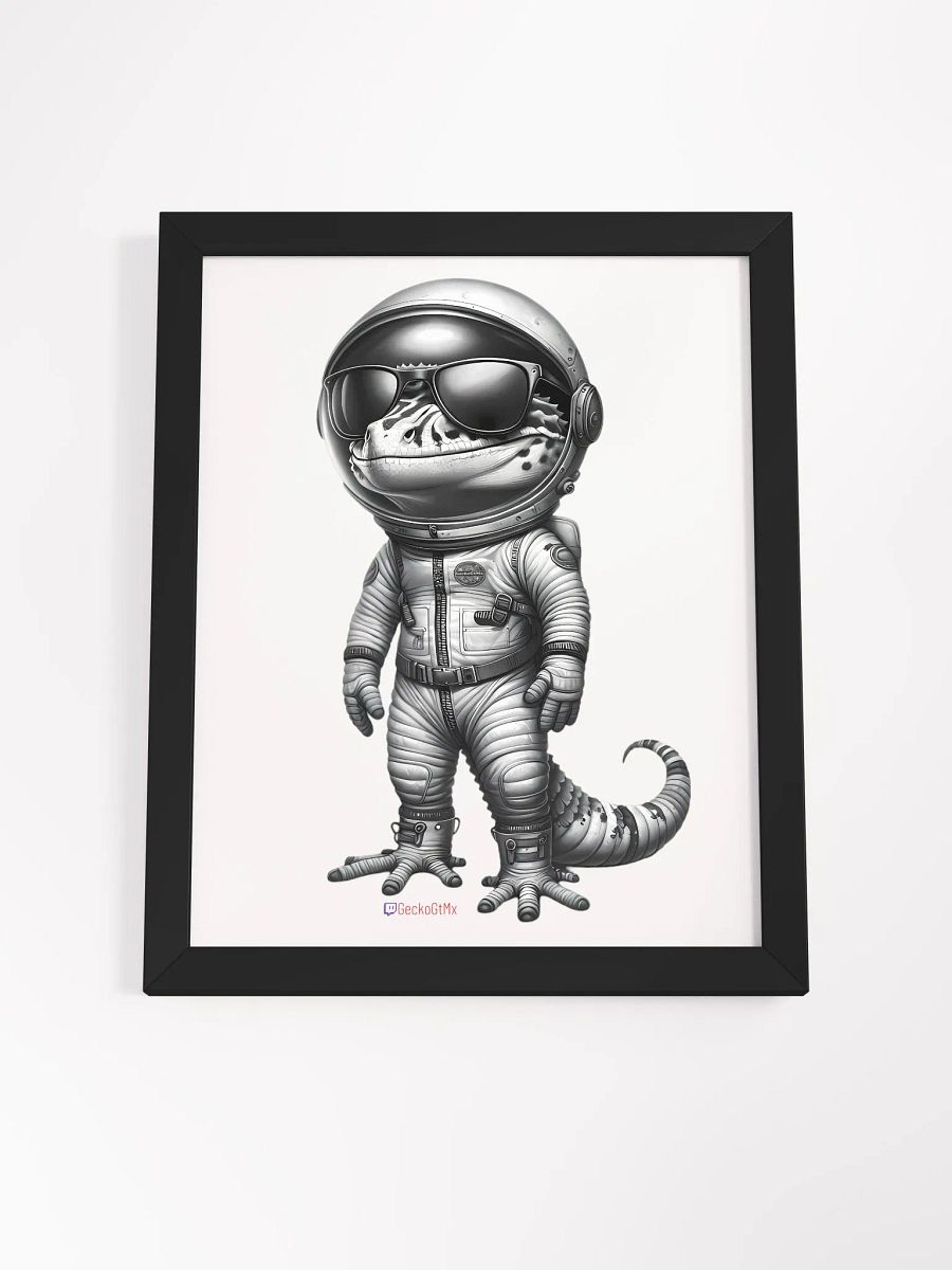 AstroLizard Framed Matte Poster product image (11)