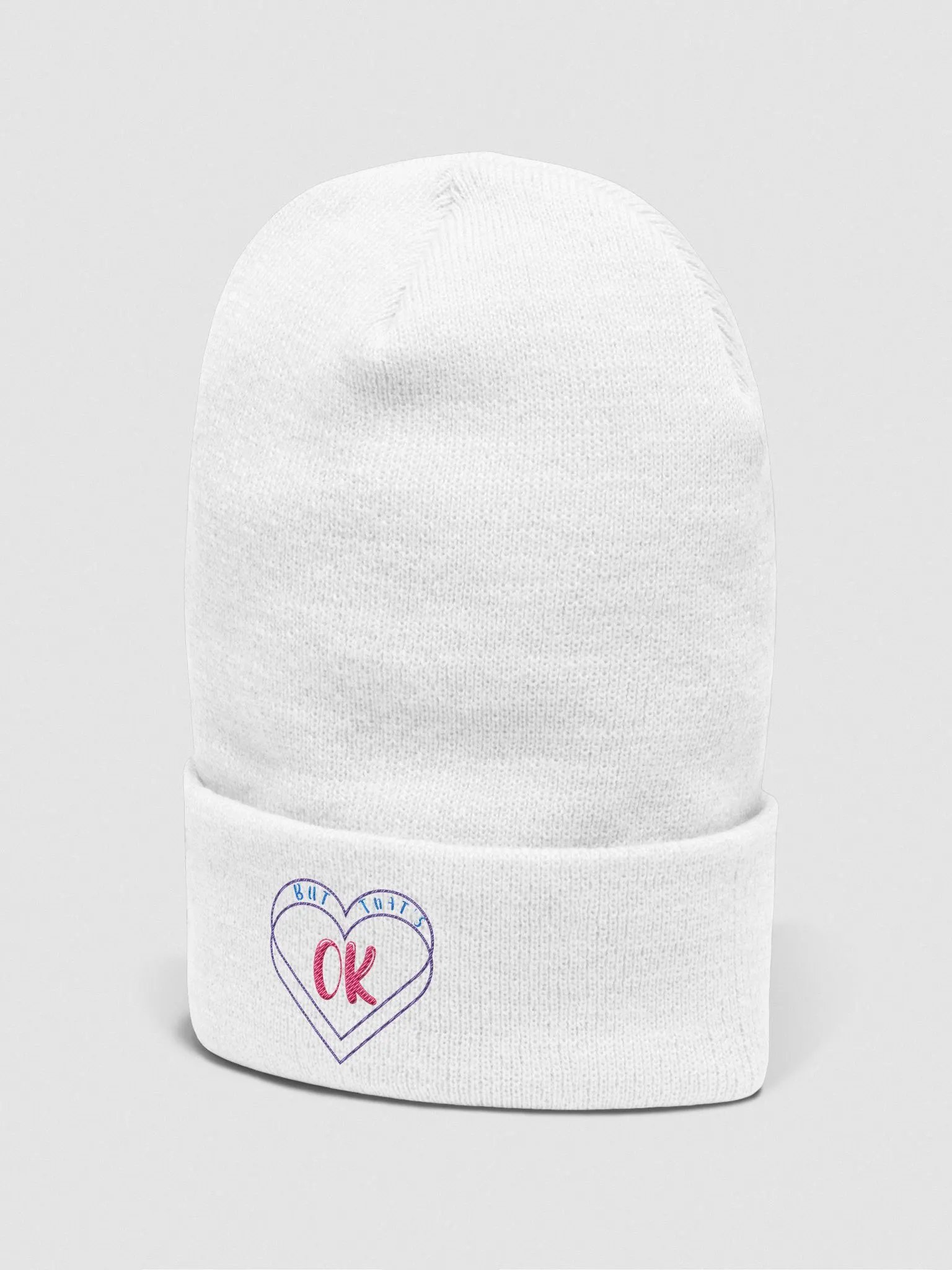 But That's Ok Cuffed Beanie product image (2)
