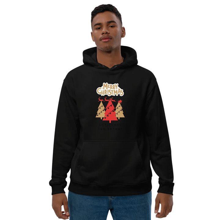 Santa's Festive Ride Premium Eco Hoodie product image (1)