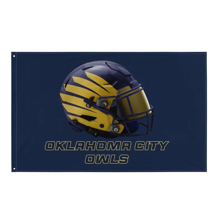 Oklahoma City Owls Team Flag product image (1)