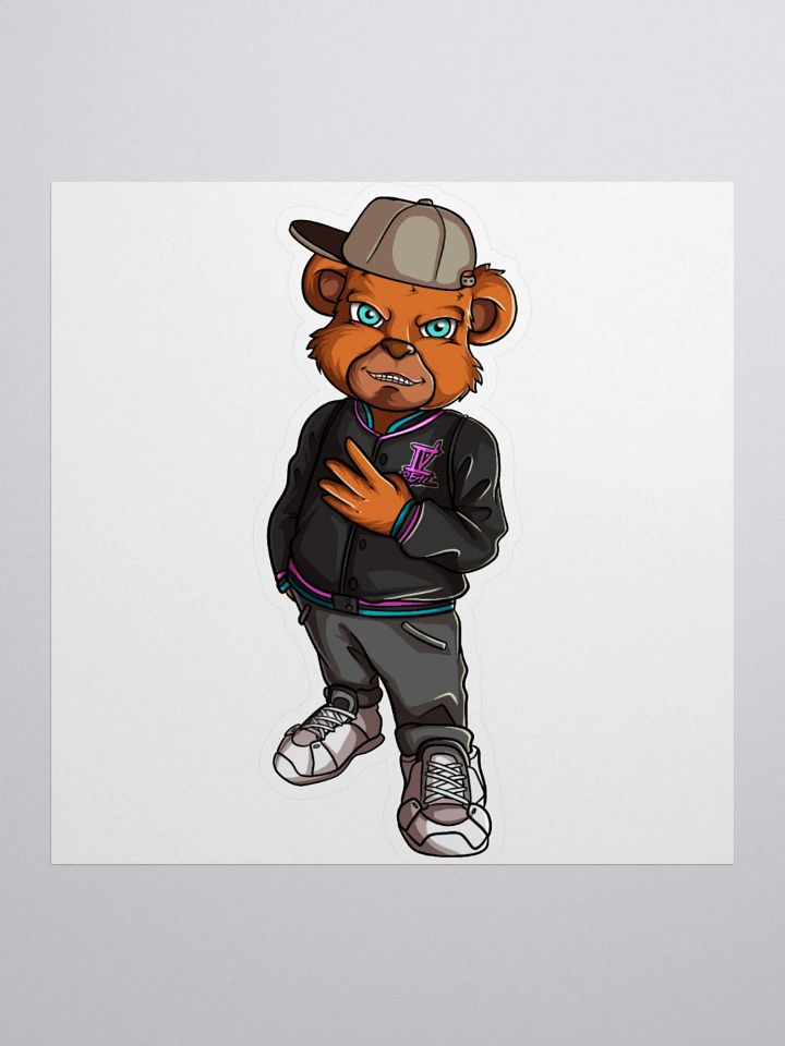 Standing Bear Sticker product image (1)