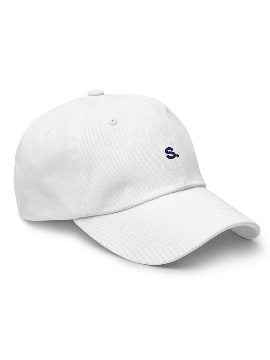 S. White Dad Hat product image (3)