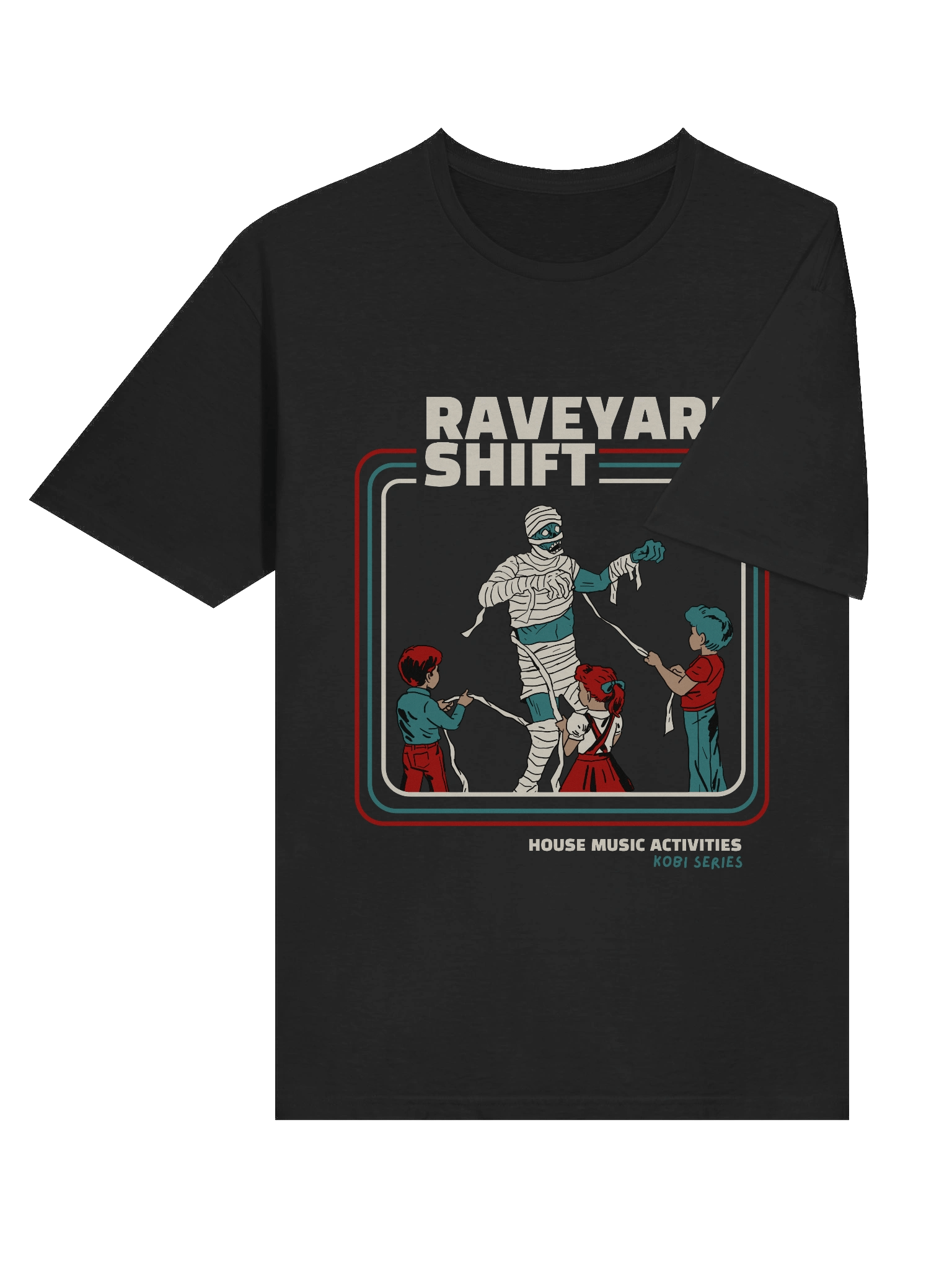 Raveyard Shift Halloween Unisex T-Shirt product image (8)