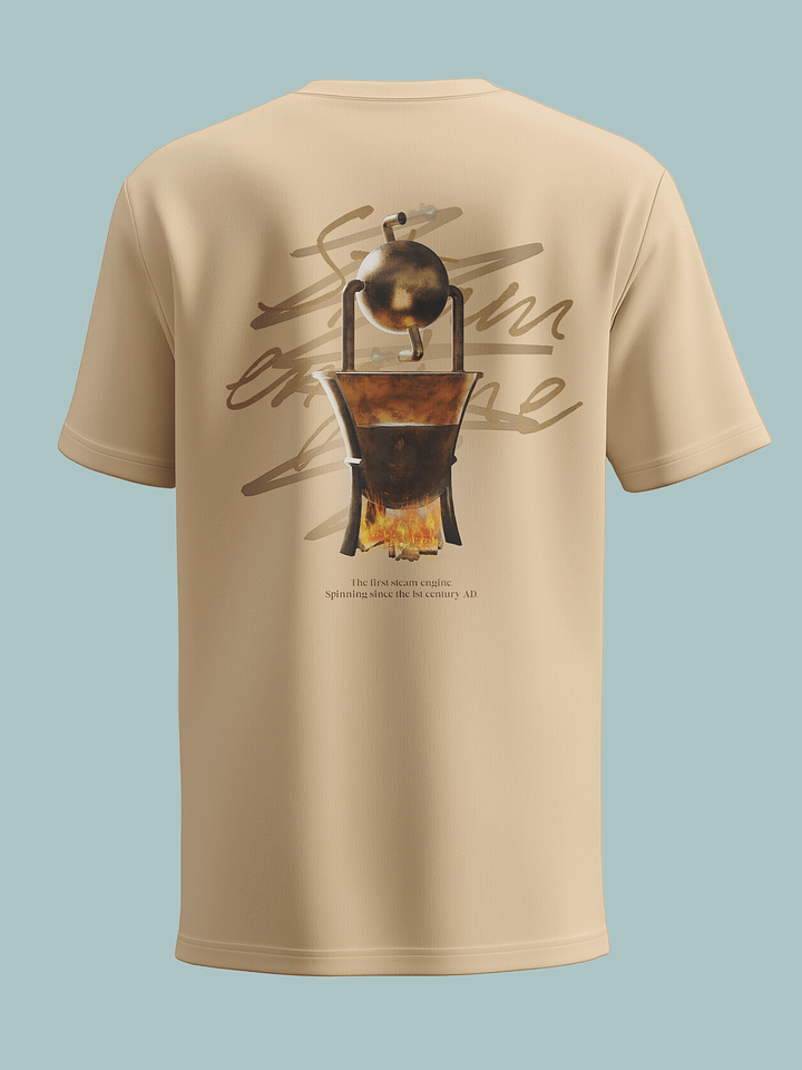 Steam Engine Heavyweight Premium Tee Colors product image (1)