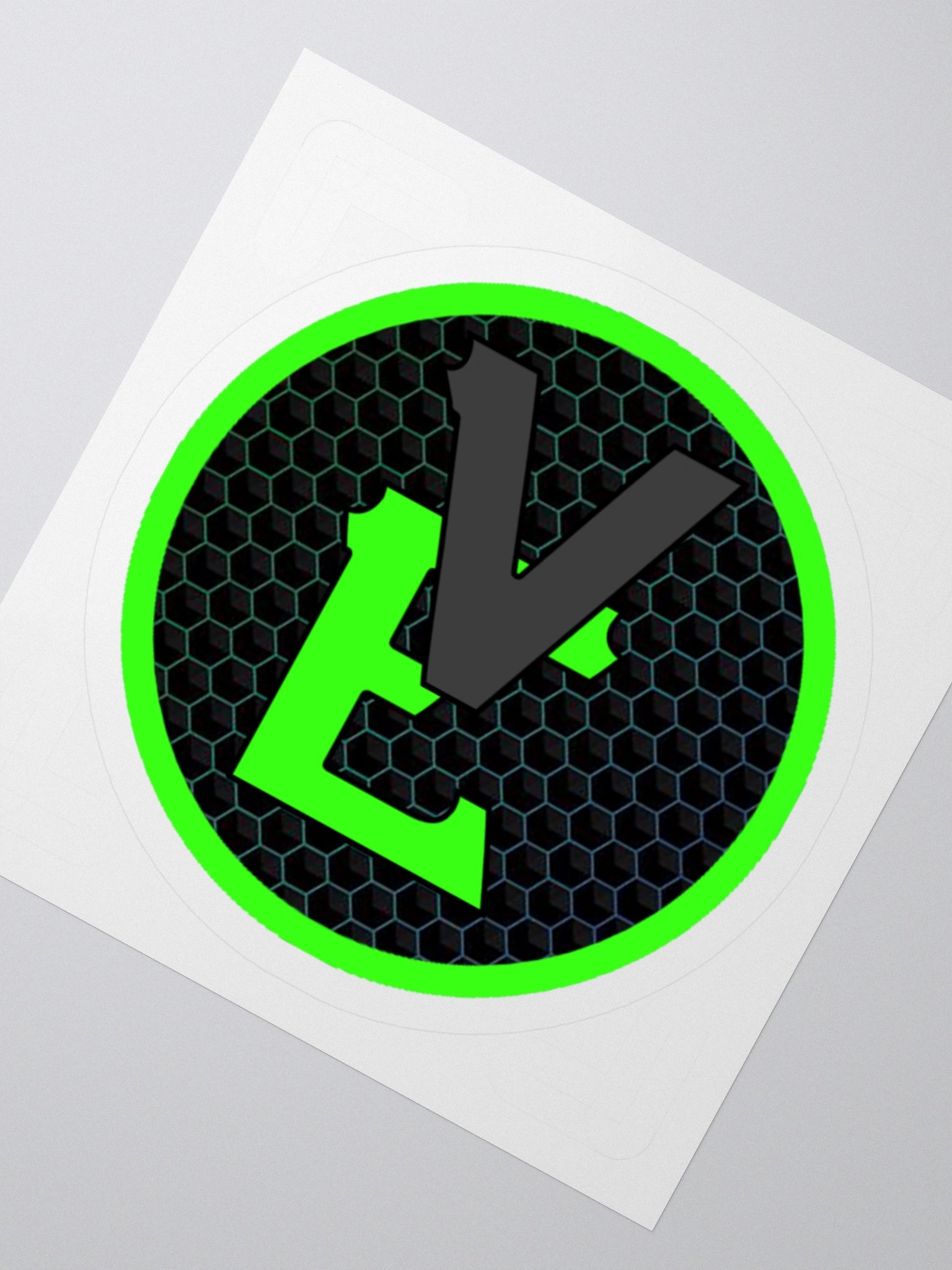 Kiss Cut Sticker VENT Circle Multi Carbon product image (2)