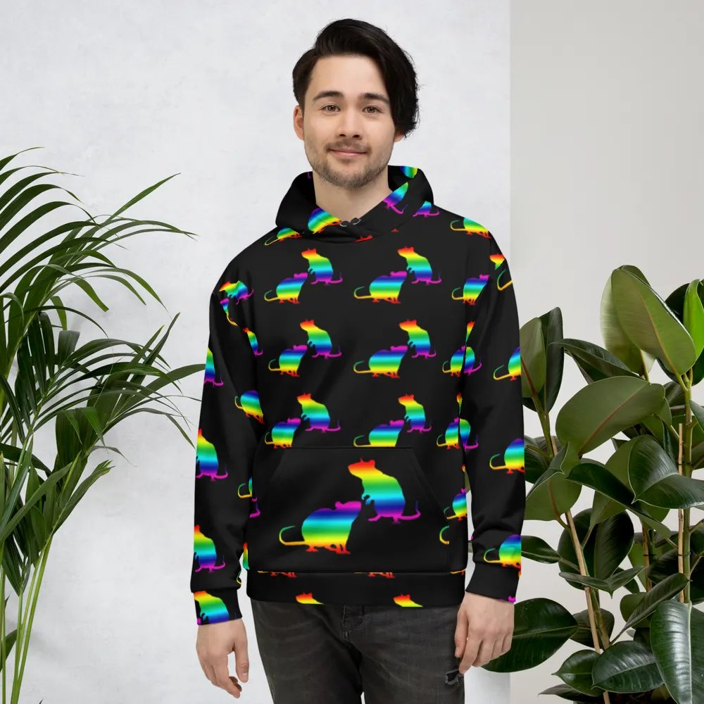 rainbow rats hoody product image (3)