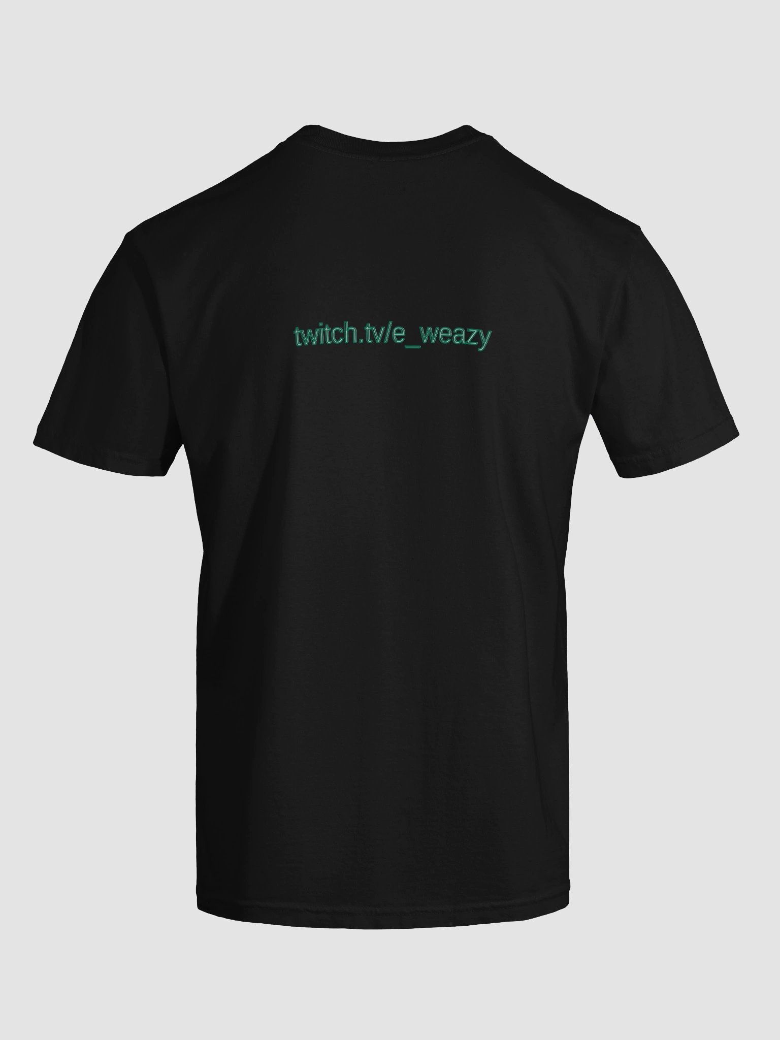 EWeazy's Plain Black Tee product image (9)