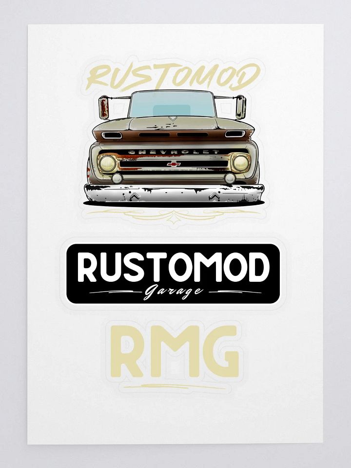 Rustomod C60 Sticker Pack product image (1)