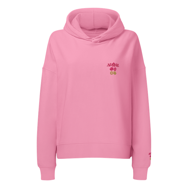 Floral Harmony Women's Organic Hoodie product image (2)