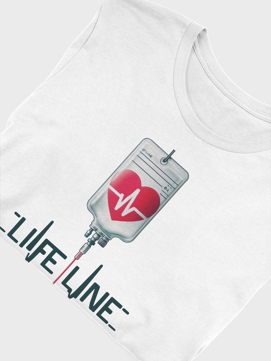 Lifeline Heartbeat IV Bag T-Shirt product image (42)