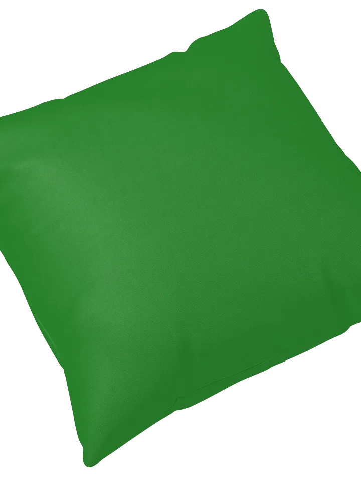 Columbia Road Market Logo Print Pillow (Green) product image (2)