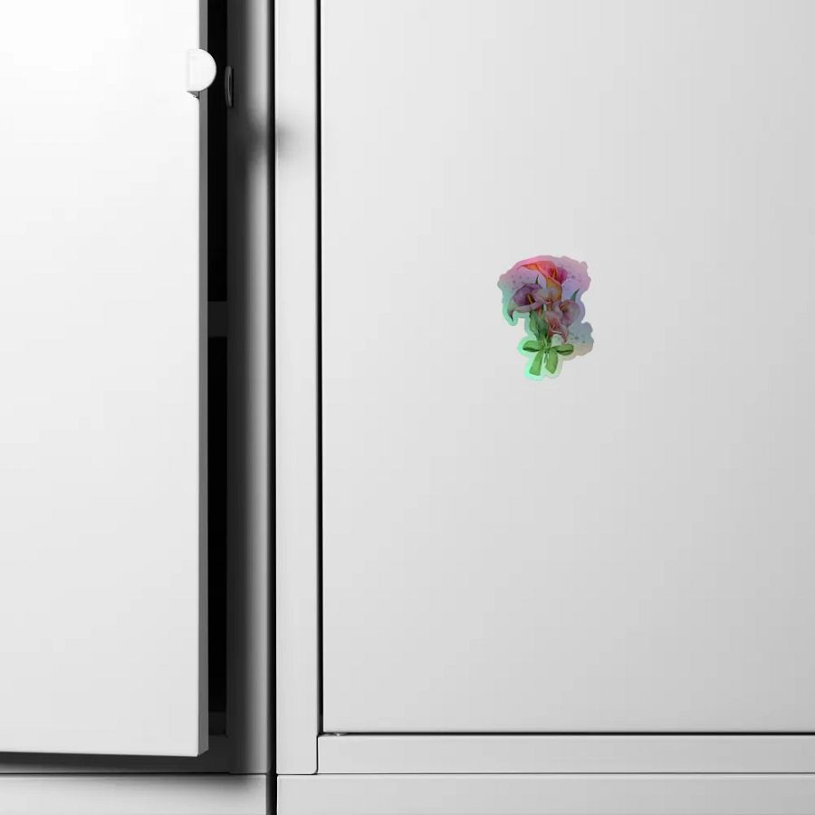 Holographic Calla Lily Bouquet Sticker Sheet product image (6)