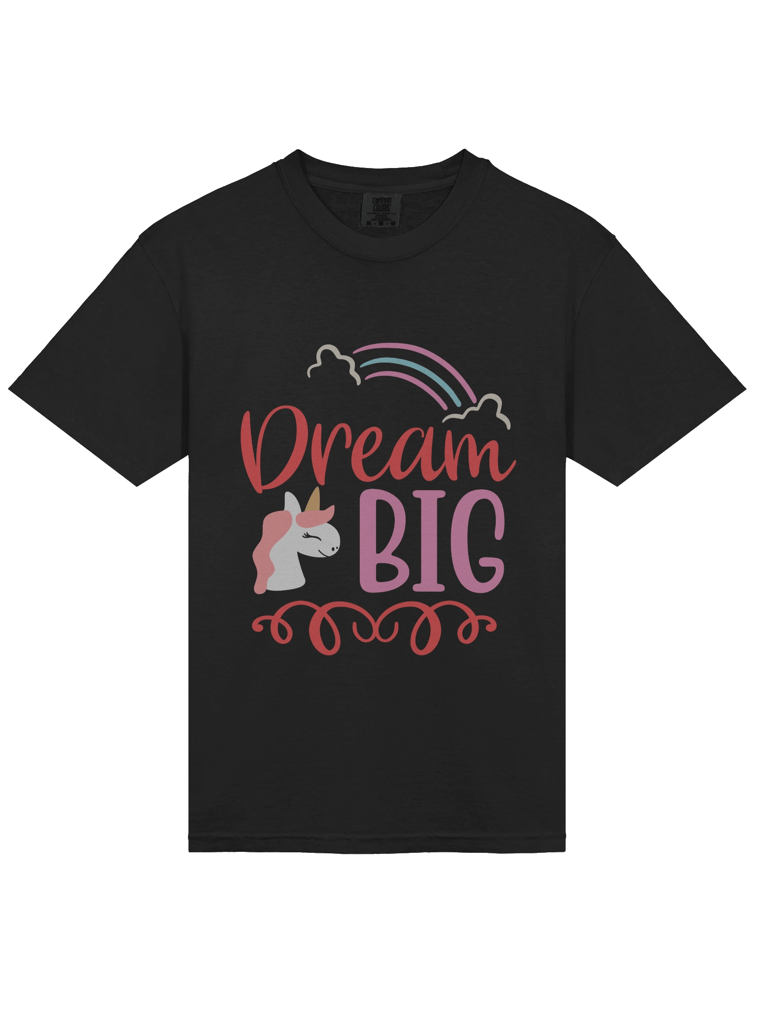 Dream Big Rainbow Unicorn T-Shirt product image (23)