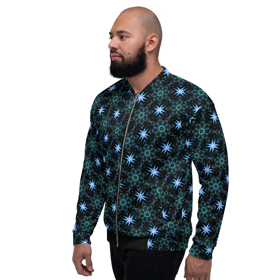 Abstract Repeating Design Unisex All Over Print Bomber Jacket product image (4)