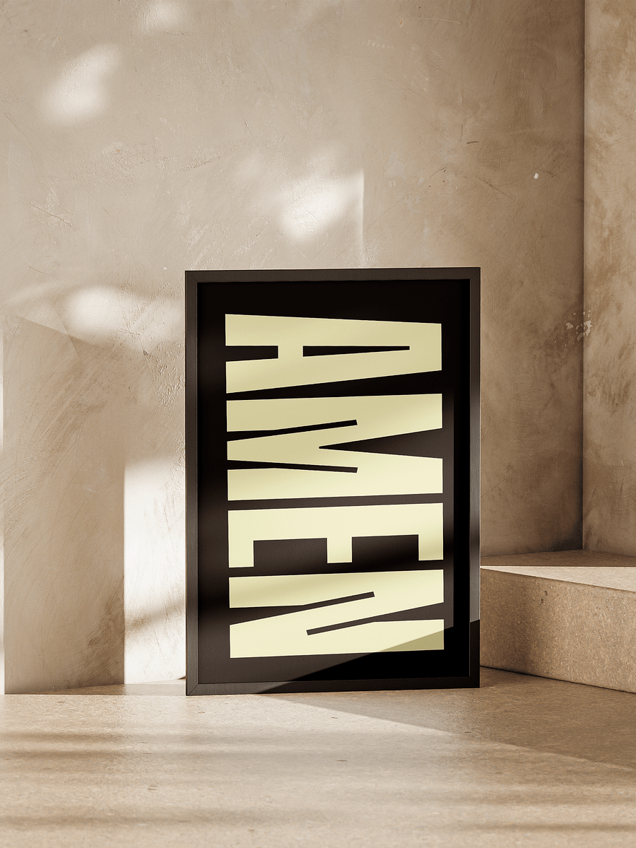 AMEN Printable Poster product image (2)