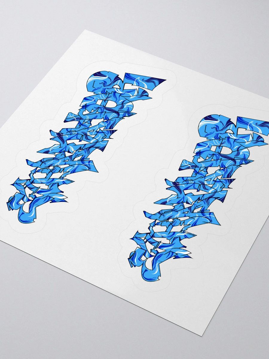 Blue Ethanator Graphitti Kiss Cut Stickers product image (12)