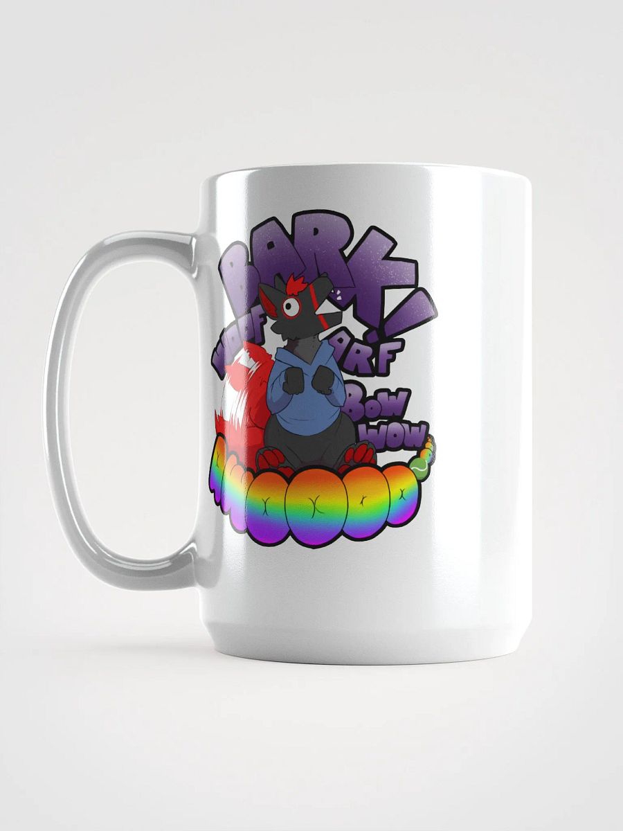 Barking White Glossy Mug product image (6)