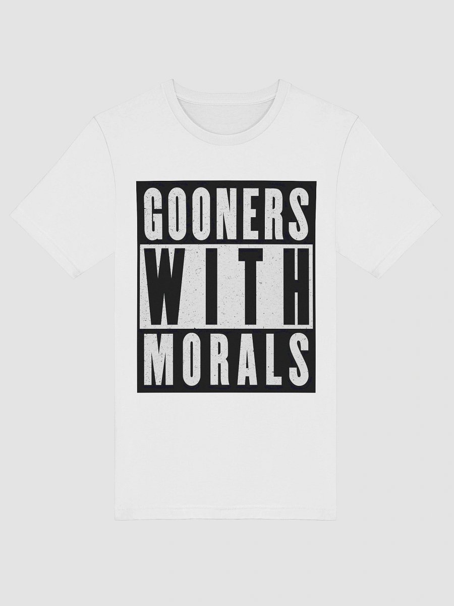 gooner T shirt white product image (5)