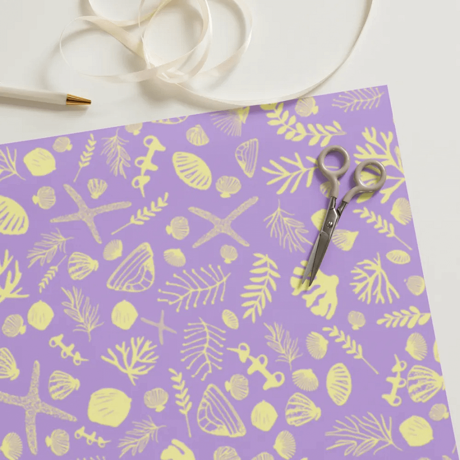 Ocean Hues Wrapping Paper Set product image (1)