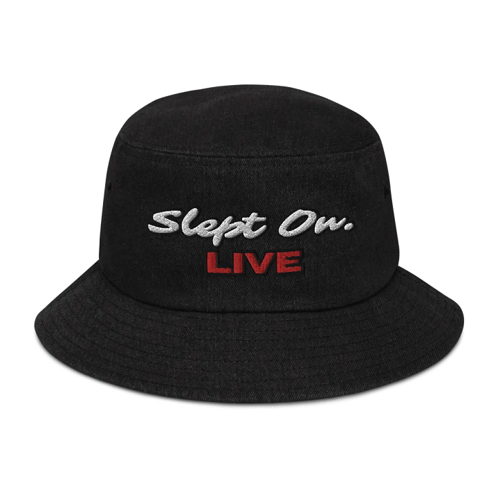 Slept On. Live Embroidered Bucket Hat product image (1)