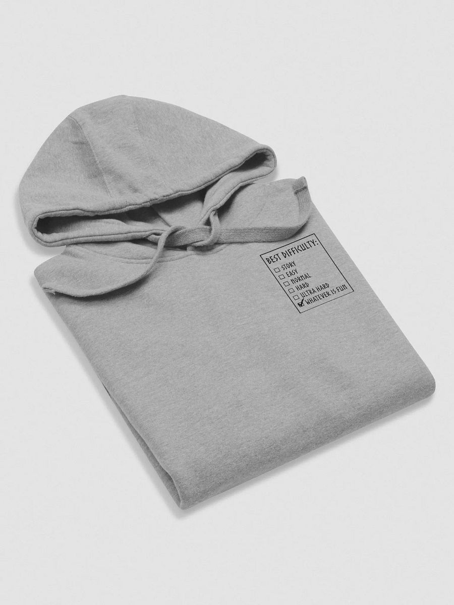 BEST DIFFICULTY - Hoodie Black Embroidery product image (5)