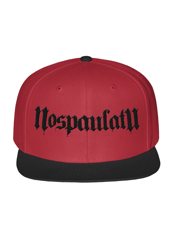 Embroidered Blackout Logo Baseball Cap product image (25)