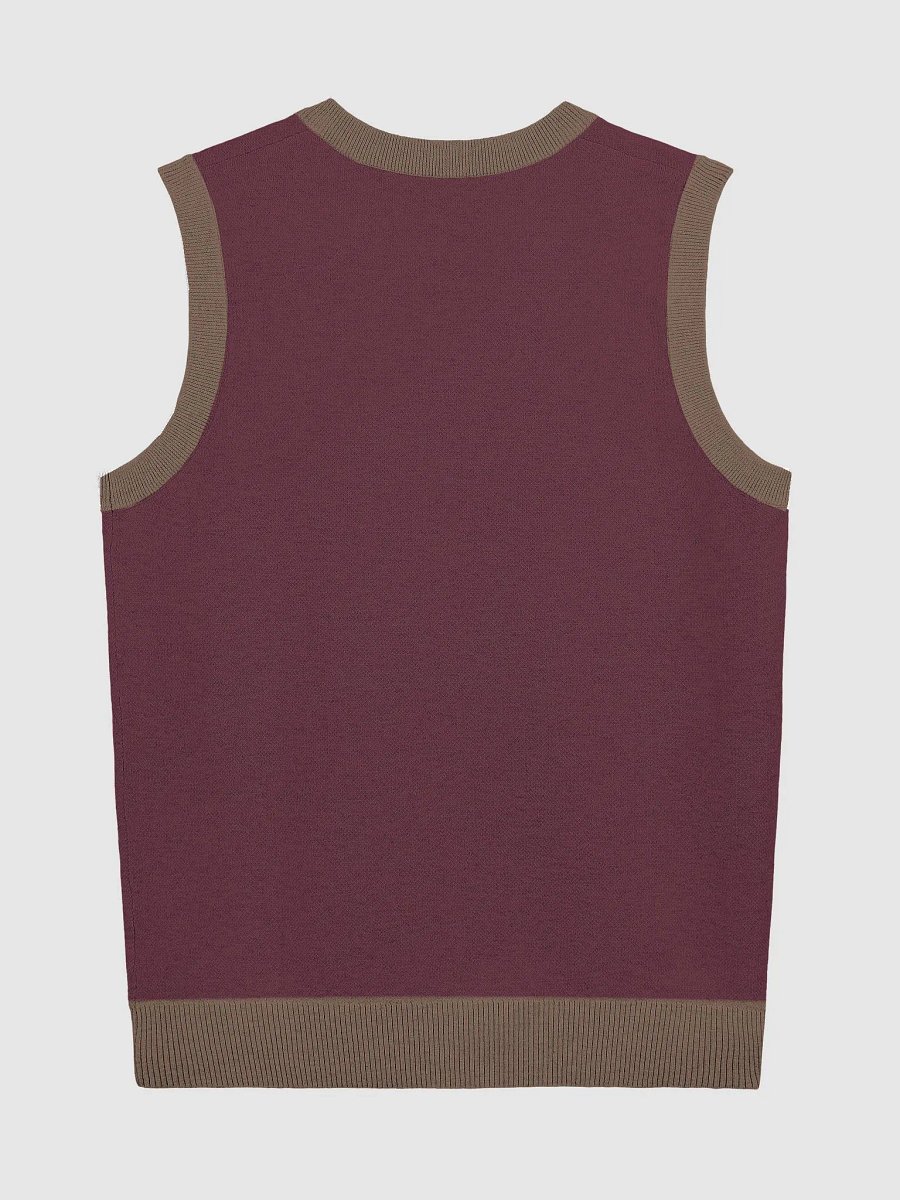 Customizable Jacquard V-Neck Vest product image (6)