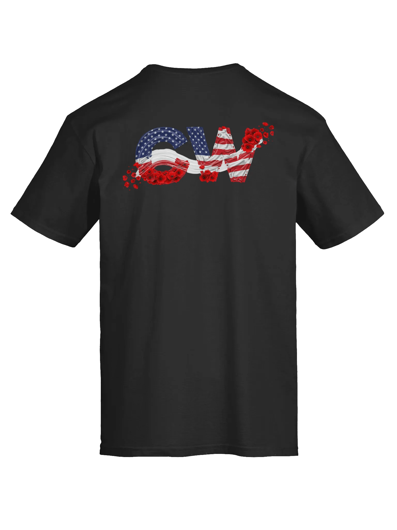 Poppies & Stripes Unisex Tee product image (4)