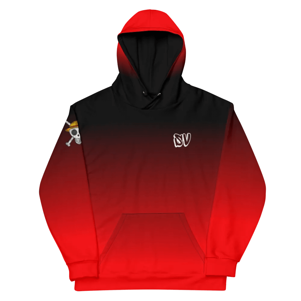 STRAIGHT VIBIN NEON COLOR FADE STYLE LUFFY HOODIE product image (11)