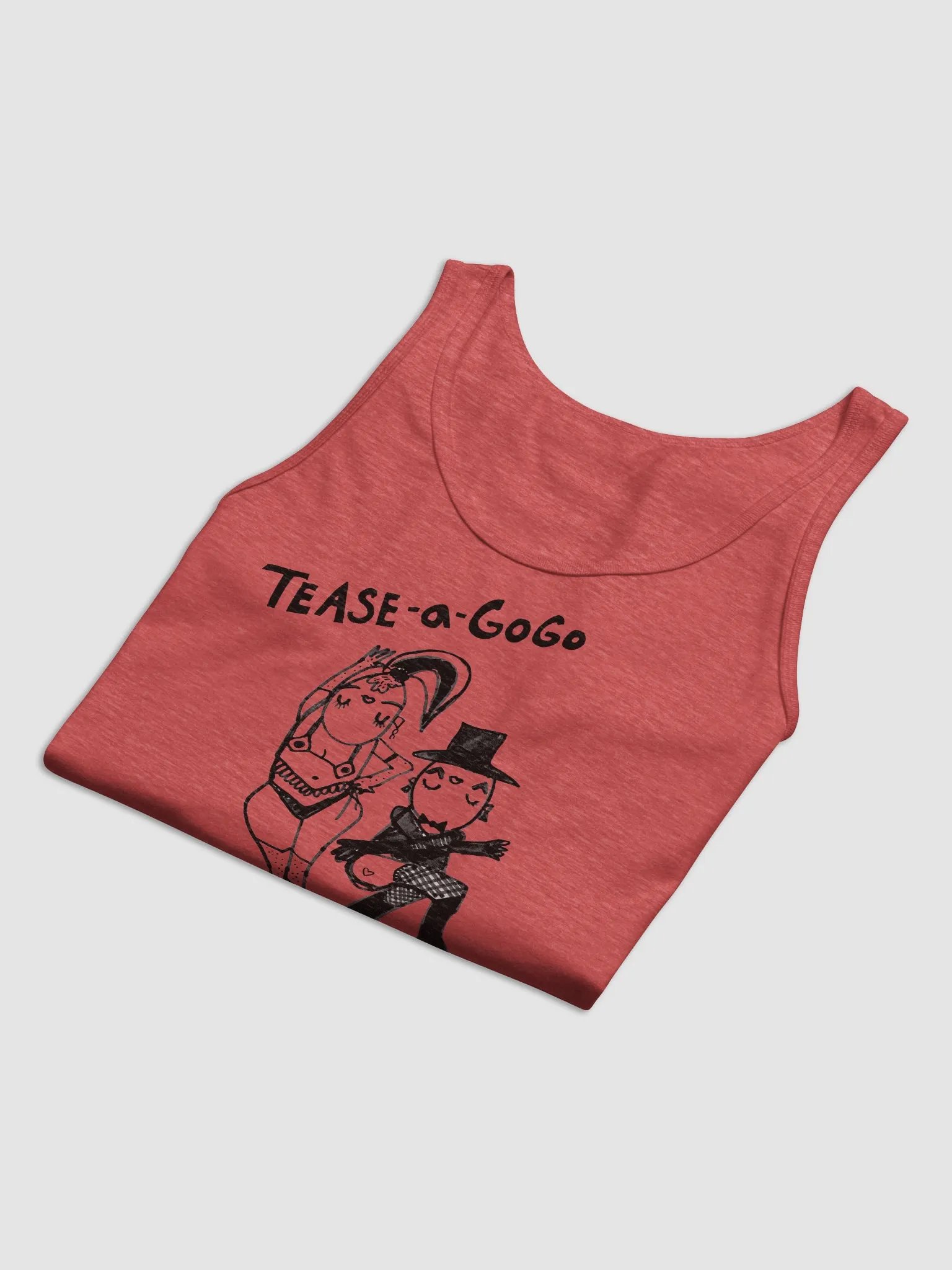 Tease a GoGo Logo and Dancers tank product image (3)
