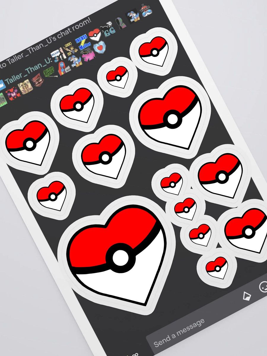 Pokeluv Emote Stickers product image (1)