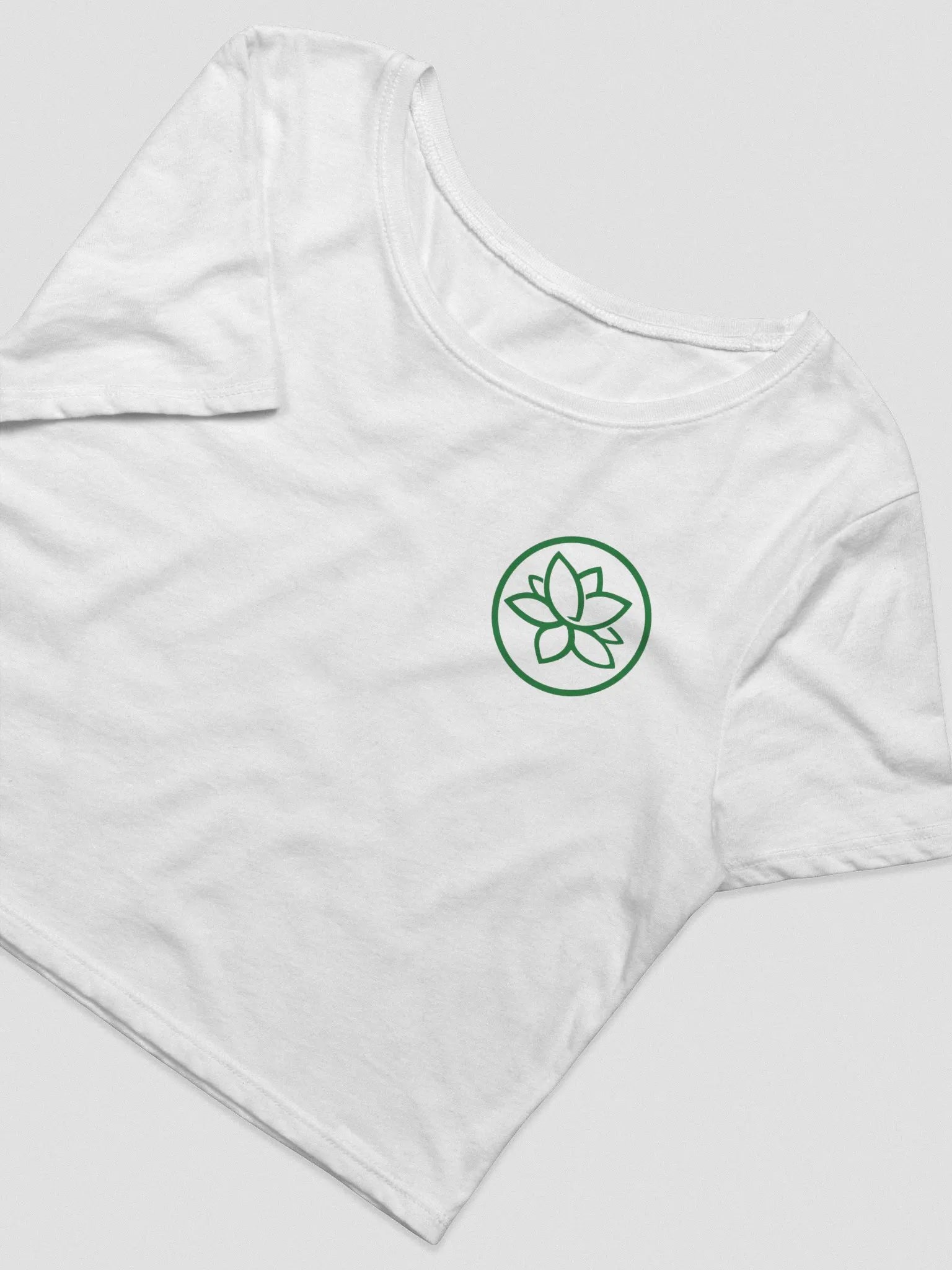 Lofi Lotus Crop Top product image (5)