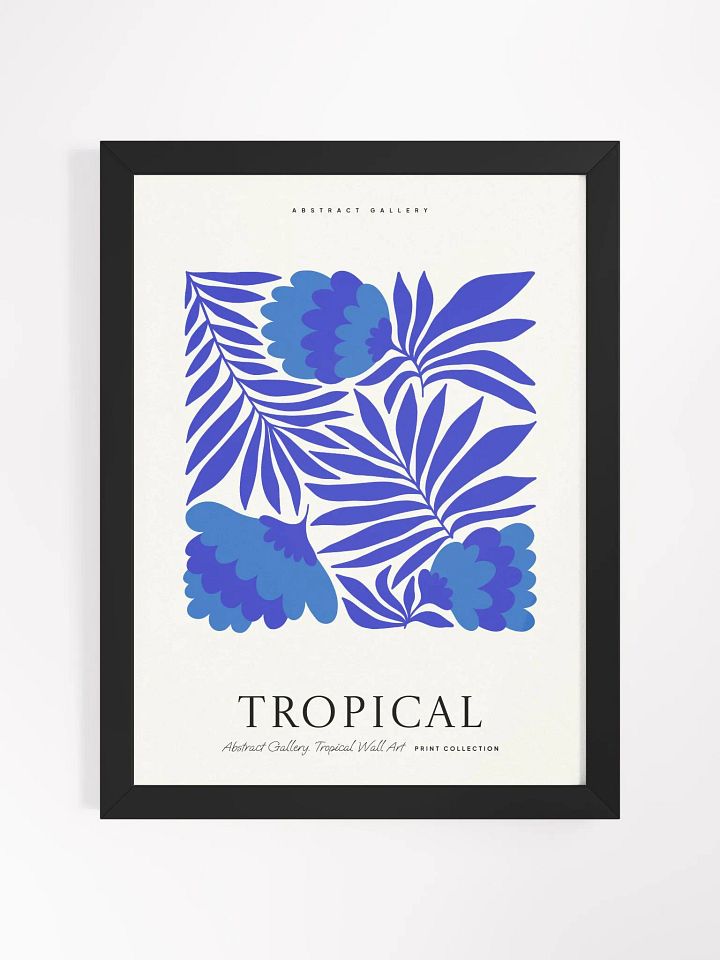 Azure Garden - Framed Poster product image (1)