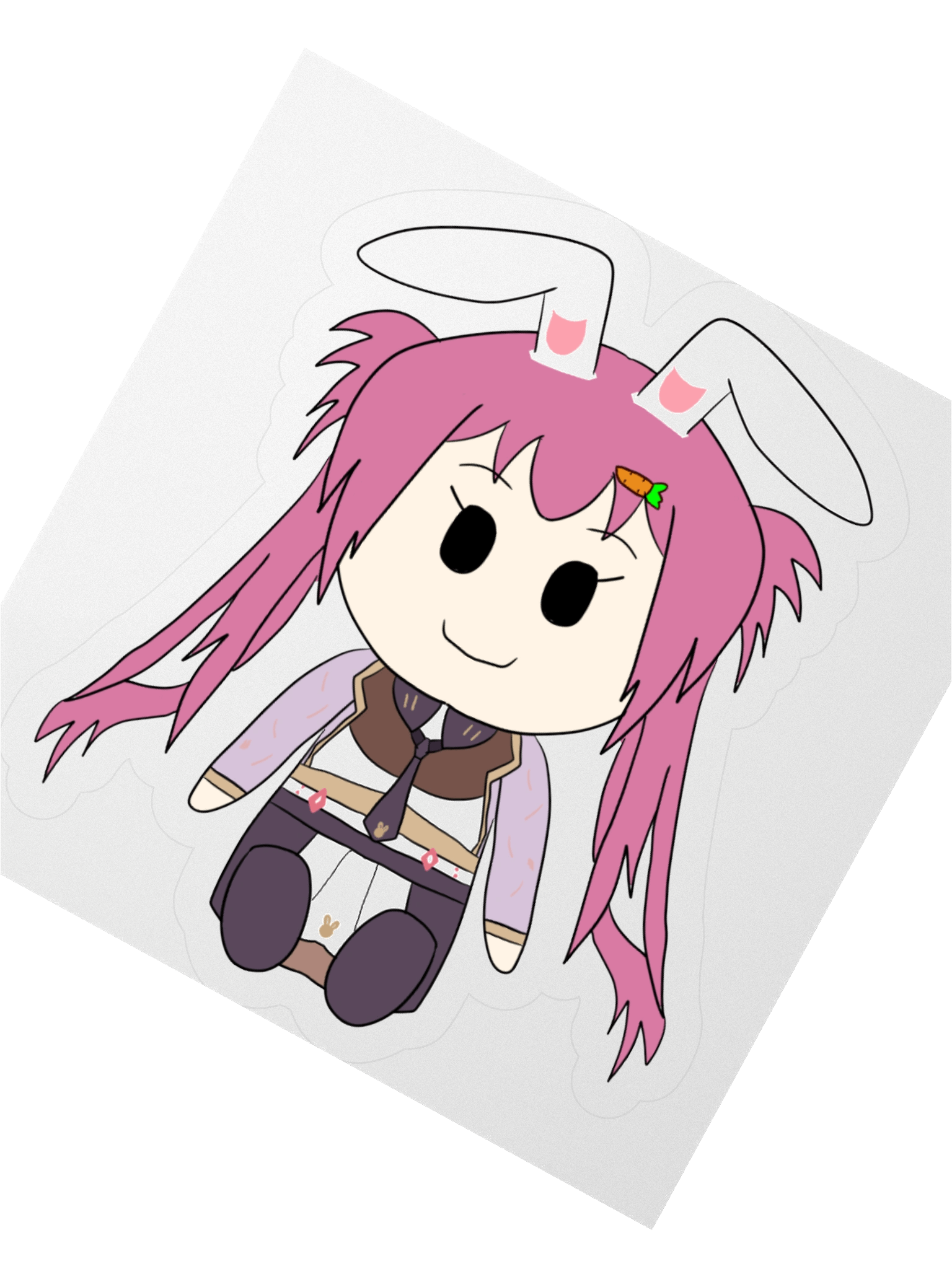 Marketable Plush Cooky Usagida Sticker product image (5)