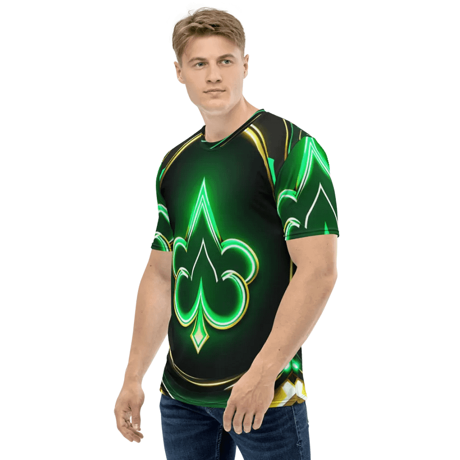 Neon Spade Fusion T-Shirt product image (3)