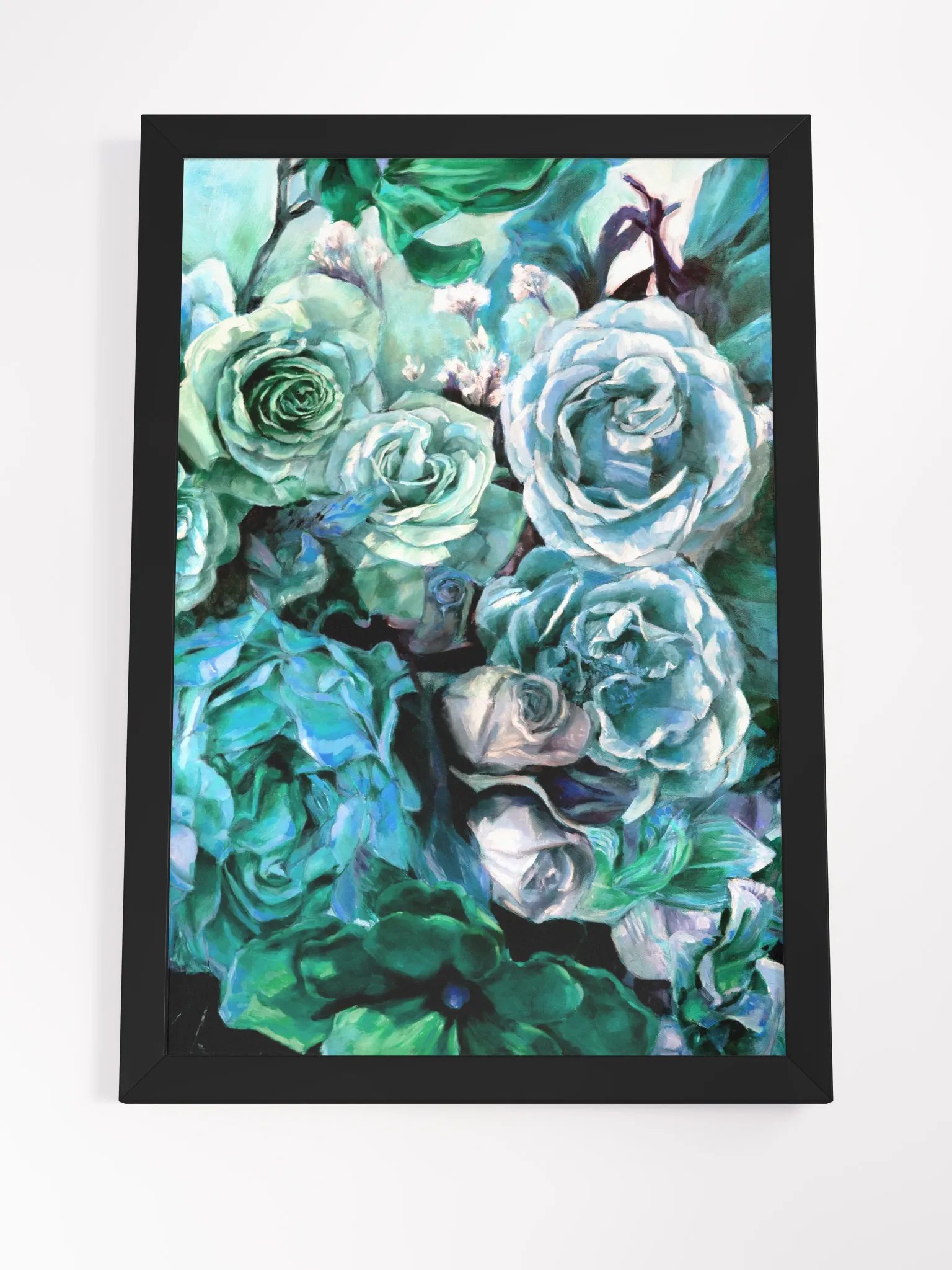 LWTW Blue Cropped Framed High-Quality Matte Poster Print product image (4)