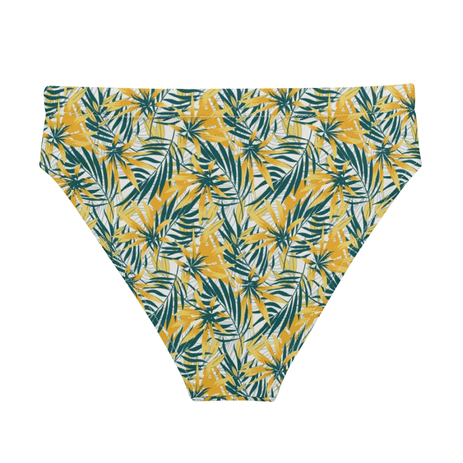 Tropical Summer | Recycled High Waisted Bikini Bottom product image (6)