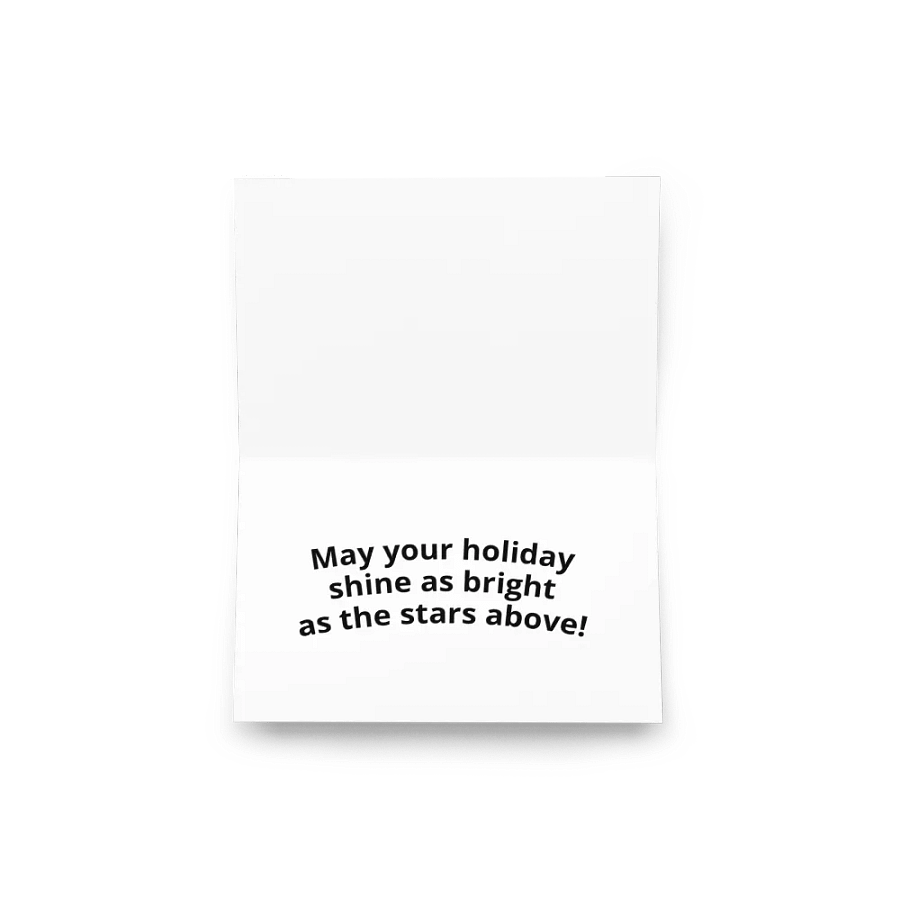 Starlit Reindeer Christmas Card - Winter 2024 product image (5)