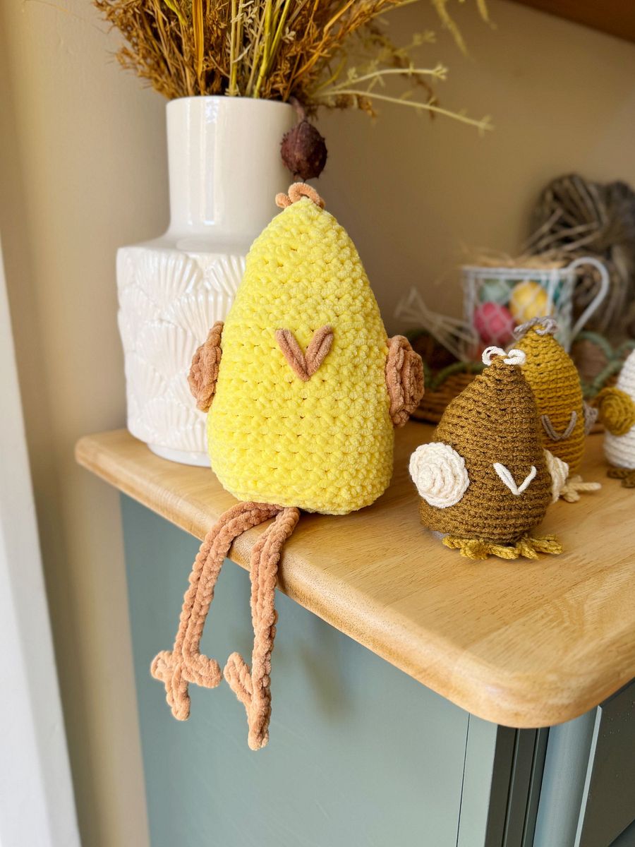 Crochet Chicken Pattern Pdf - Amigurumi Chick - Make With Any Yarn product image (8)