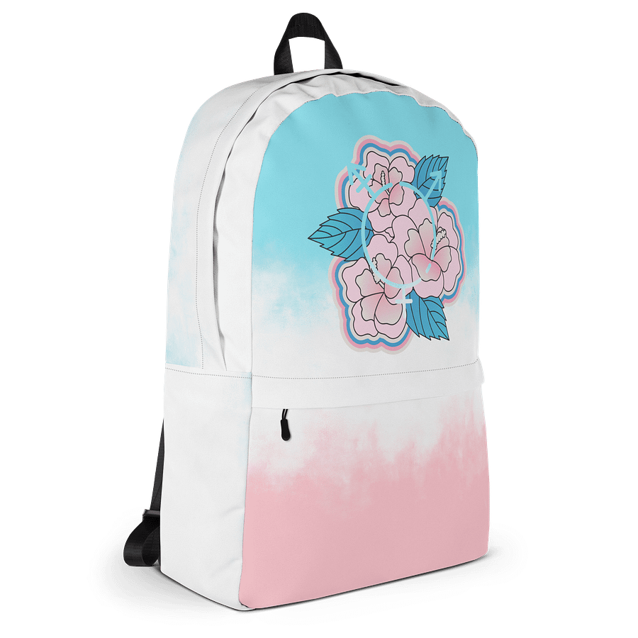 LGBTQIAP2S+ 2025, Trans Flower with Symbol, Backpack product image (3)