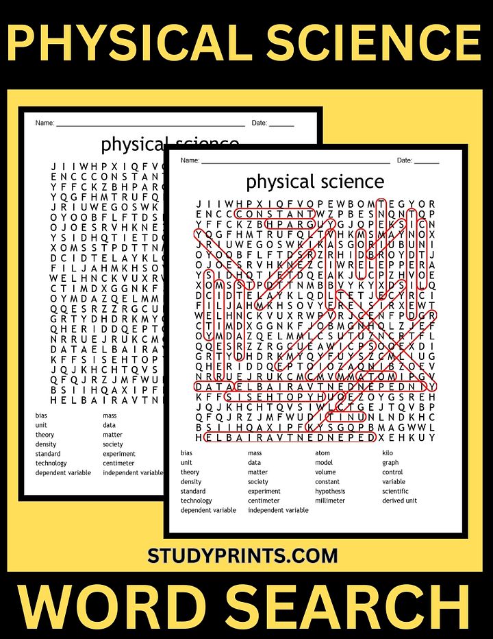 physical science word search product image (1)