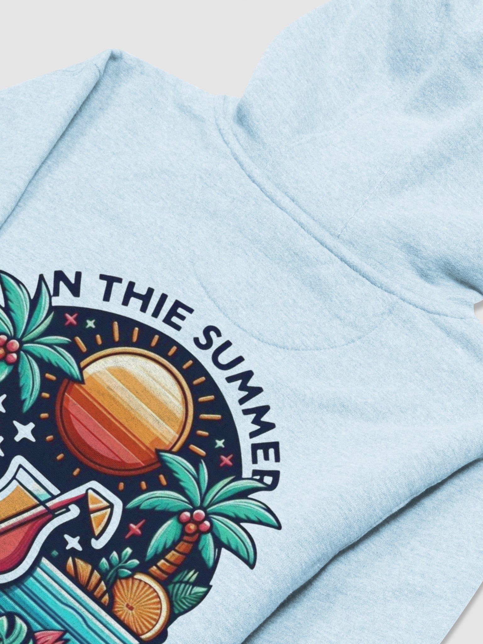 Tropical Vibes Unisex Hoodie product image (2)