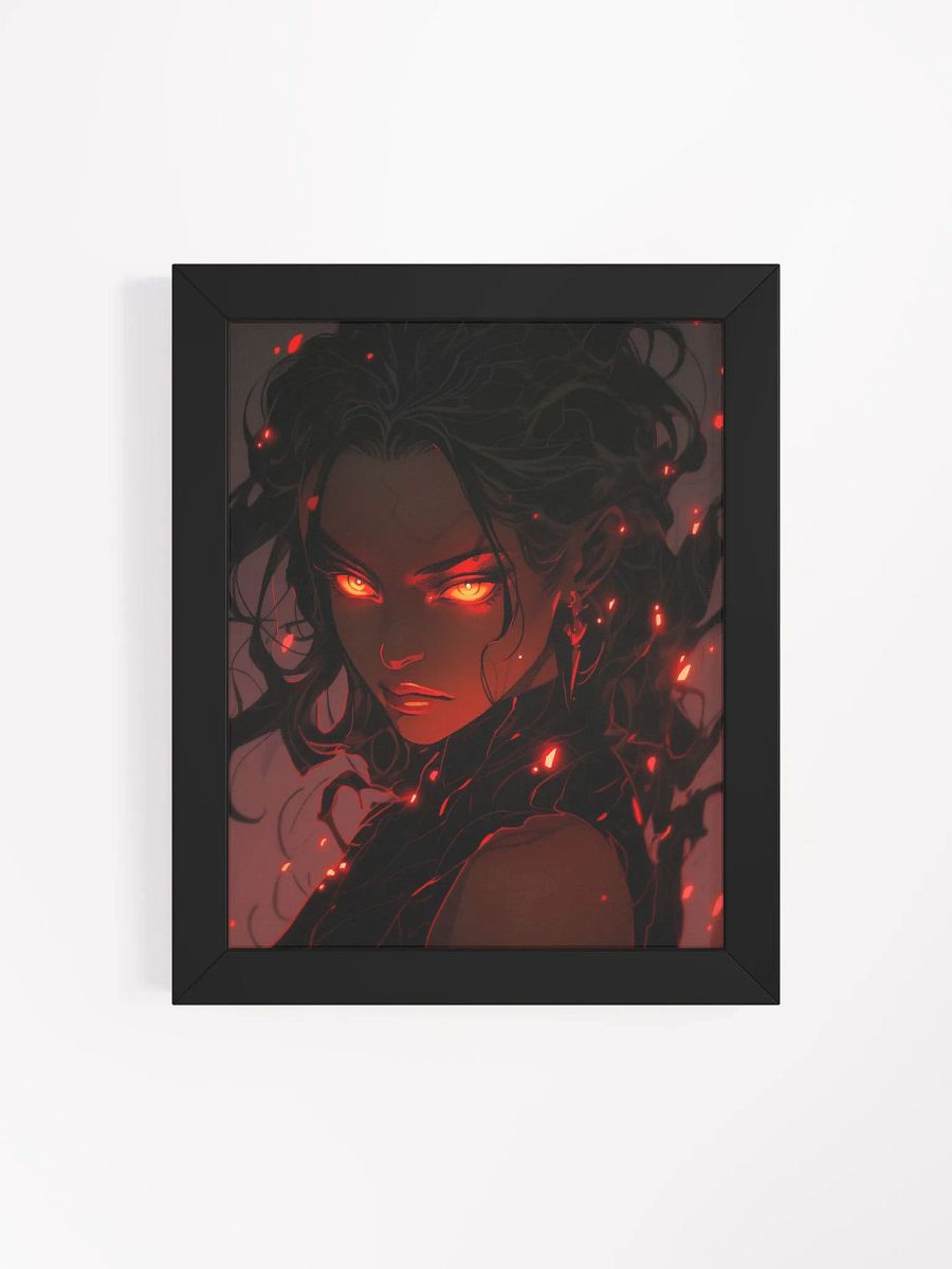 Framed Inferno Gaze Matte Poster product image (55)