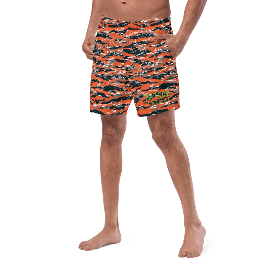 Tiger Camo Swim Trunks product image (7)